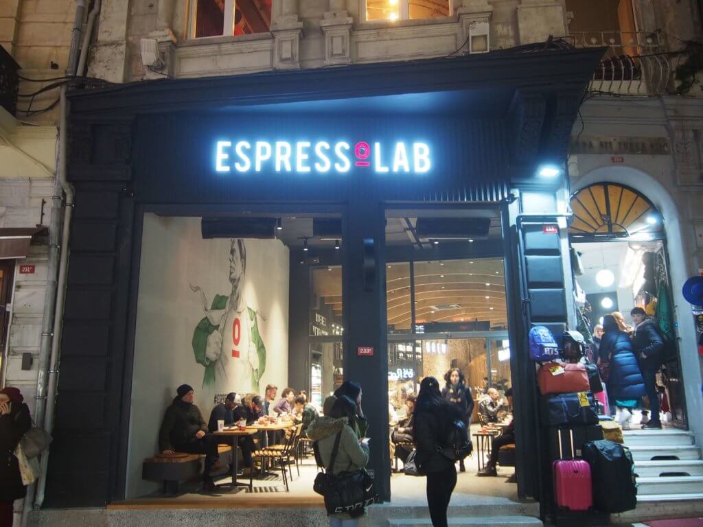 Espresso Lab Taksim Tunel outside
